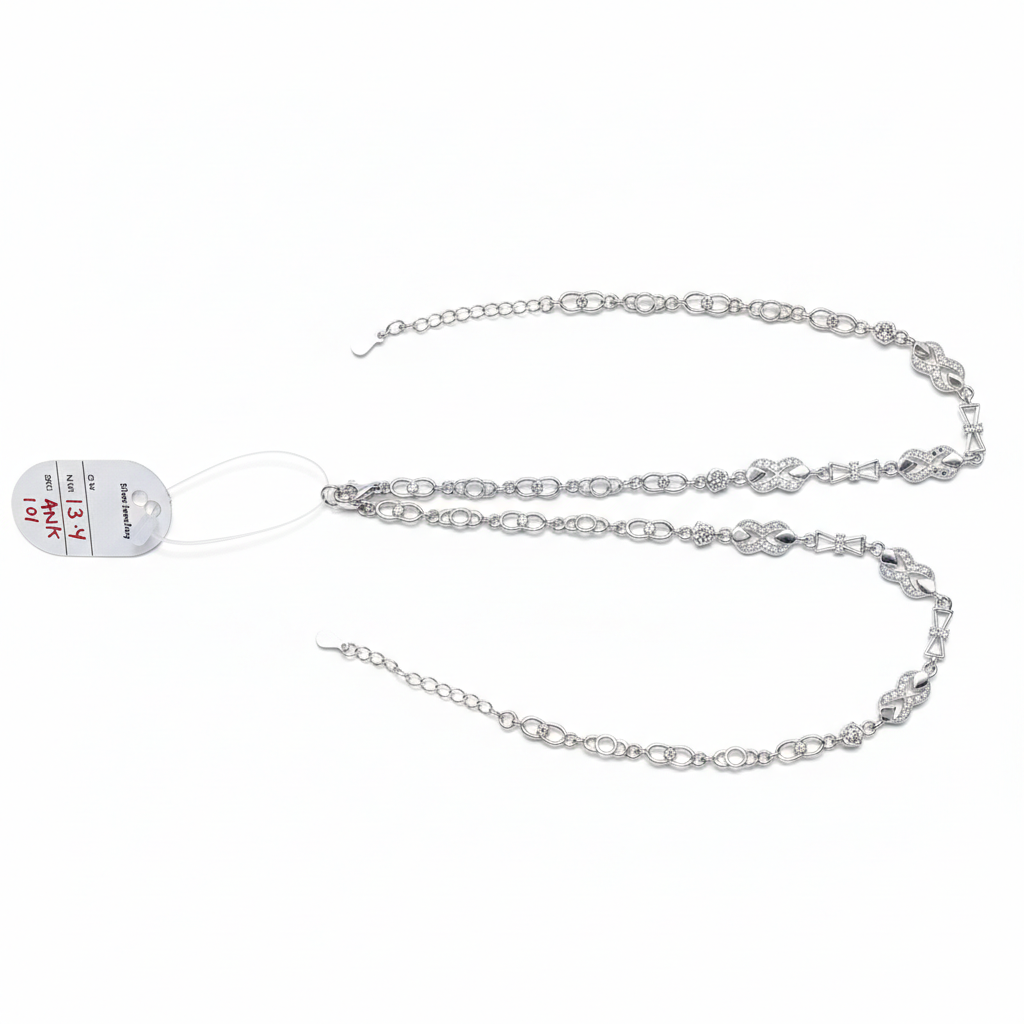 Classic Silver Anklet