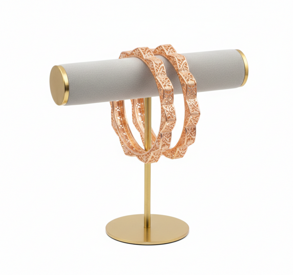 Leaf Motif Cutwork Designer Bangles