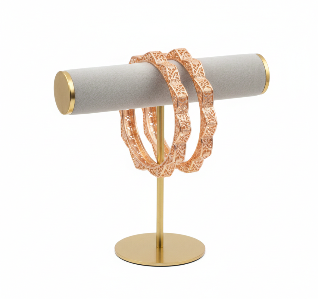 Leaf Motif Cutwork Designer Bangles