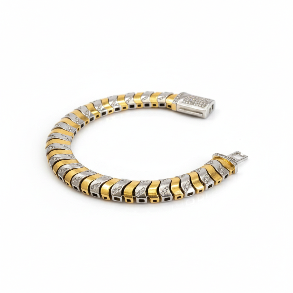 Luxury Men’s Silver Bracelet