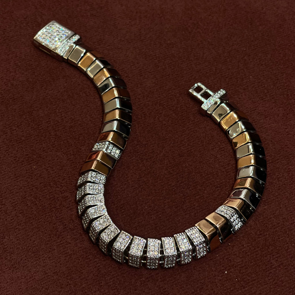 Men’s Designer Silver Bracelet