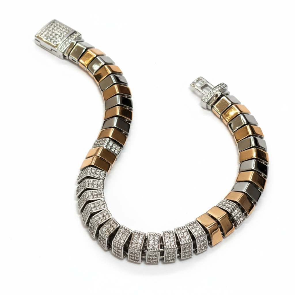 Men’s Designer Silver Bracelet