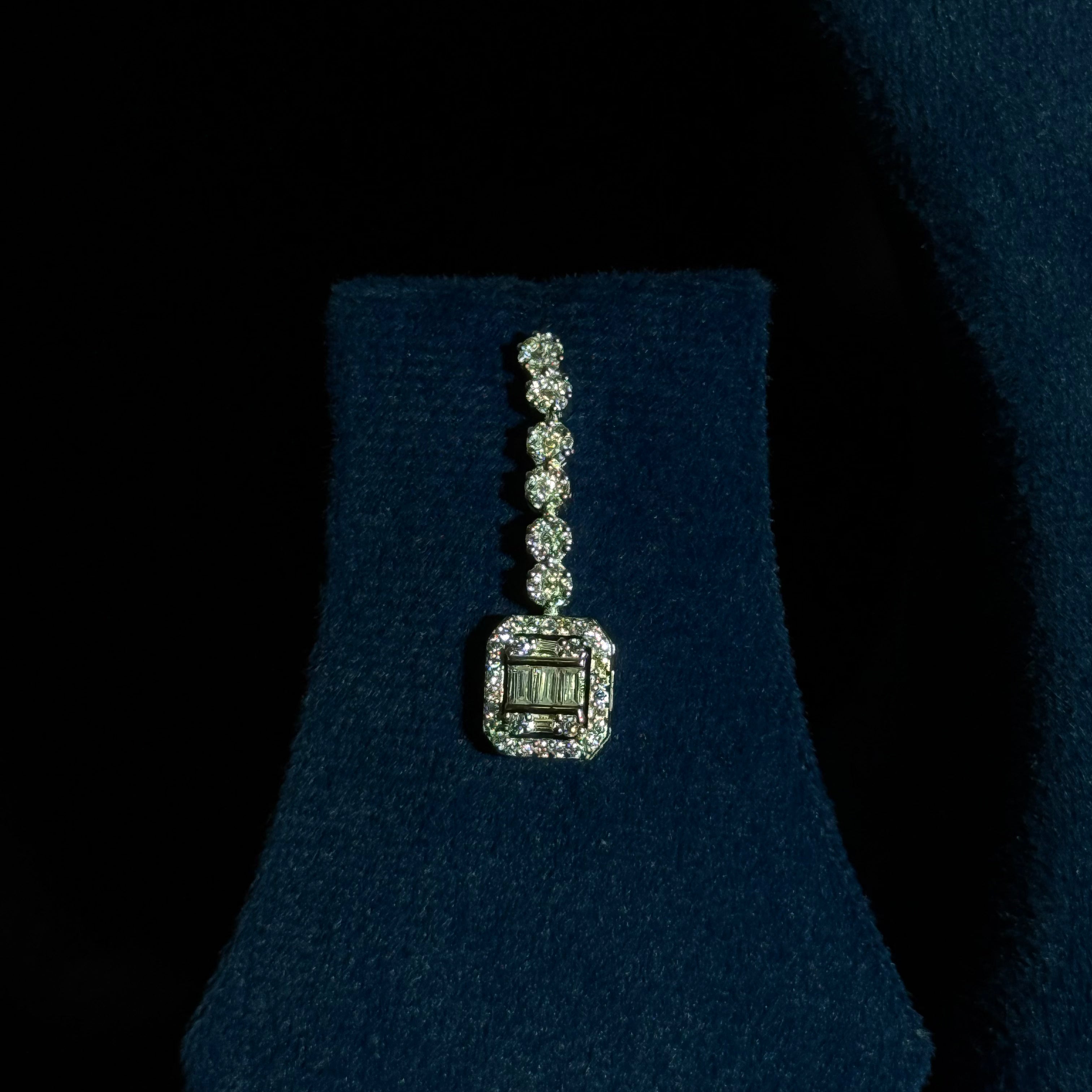 Silver  Jewellery Set (Necklace + Earrings + Bracelet + Ring)