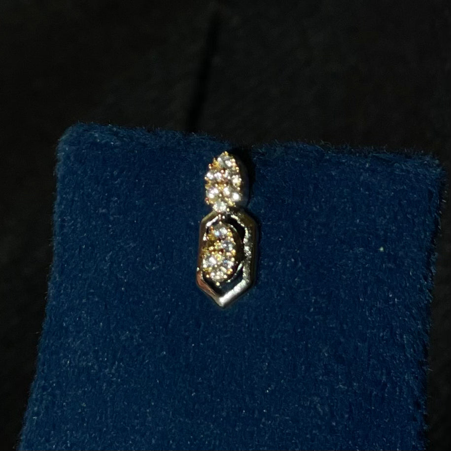 Elegant Leaf Motif Silver Necklace Set