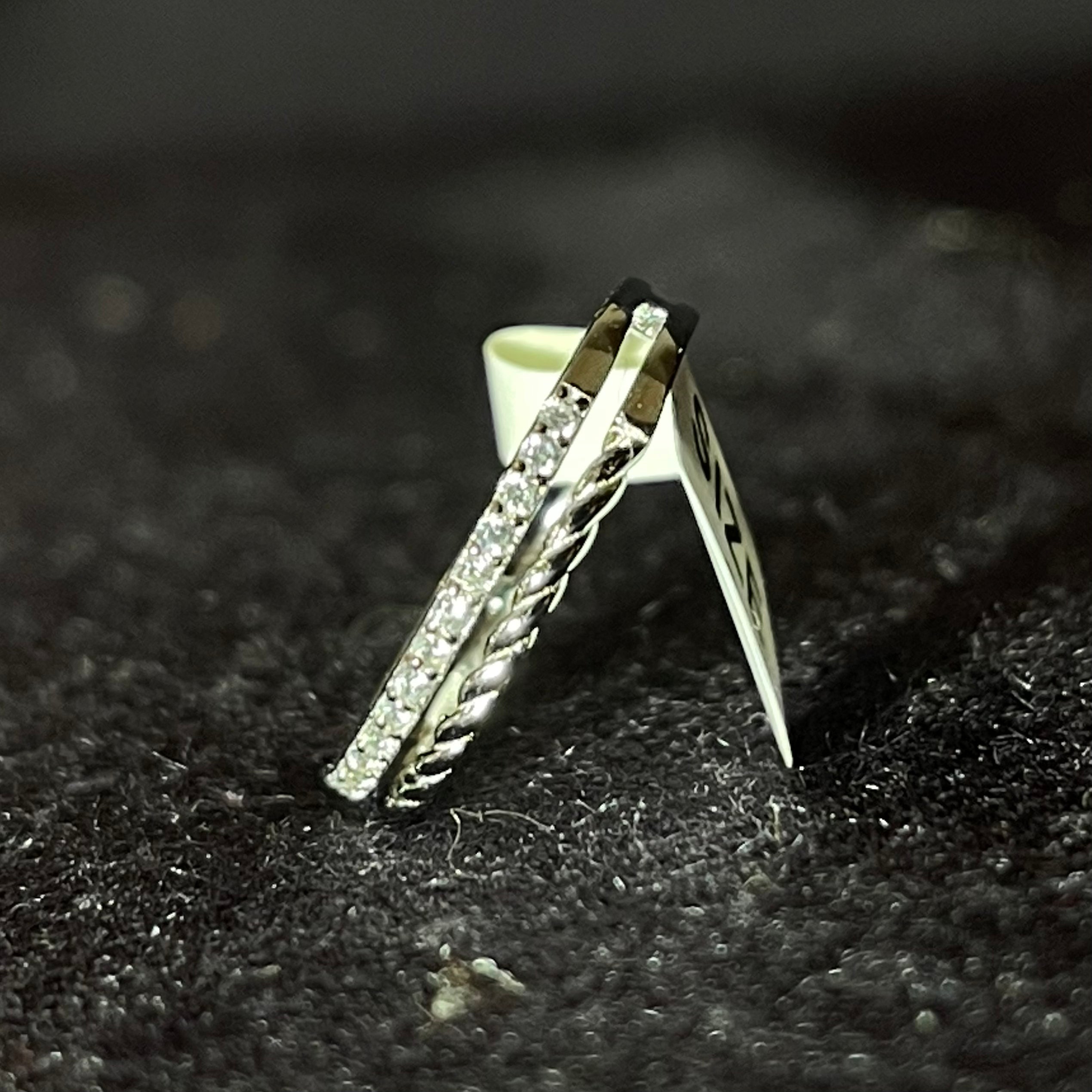 Delicate Silver Band Ring